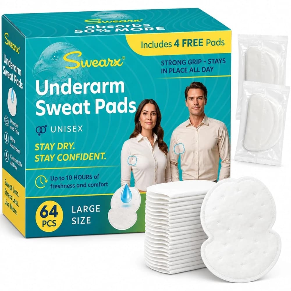 Amazon primary image for SWEARX underarm sweat pads
